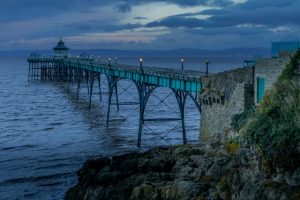 Clevedon Pier at dawn
