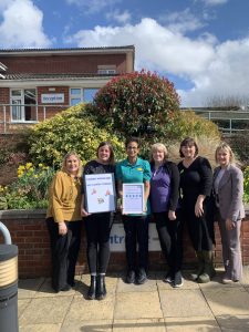 Rversway Nursing Home staff with five star award